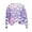 Purple, variant on Enjoytime Valentine's Womens Long Sleeve Tops Heart Printed Crewneck Casual Shirt Loose Cute Pullover Sweatshirts White M