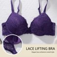 thumbnail image 7 of Yhhting Push Up Bras For Women Lace Bra For Lift Support With Side Full Coverage Seamless Supportive T-Shirt Bra Bralette, 7 of 7