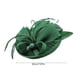 thumbnail image 3 of Sombrero de fiesta de lino sintético para mujer: elegante sombrero de ala ancha para fiestas de té, bodas, carreras de caballos y eventos en el jardín., 3 of 6