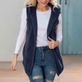 thumbnail image 5 of Sherpa Vest Womens Fall Fashion 2026 Open Front Fleece Fuzzy Cardigan Vest Winter Comfy Warm Coats with Pockets, 5 of 8