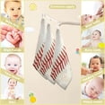 thumbnail image 3 of SKYSONIC 3 PCS Baseball Stitches Laces Baby Muslin Washcloths, Retro Soft Absorbent Face Towel Burp Cloths Cotton Bath Wipes Infant Wash Cloth for Newborn Boys Girls, 3 of 7