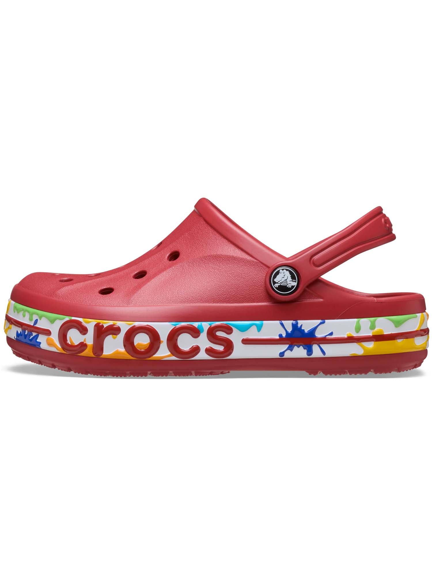 Crocs Toddler & Kids Bayaband Paint Splash Clog