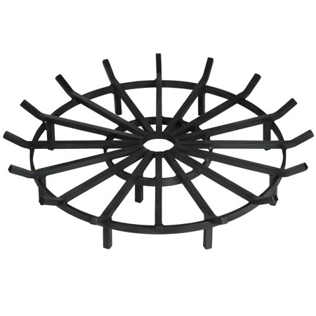 

40 Inch Super Heavy Duty Wagon Wheel Fire Pit Grate