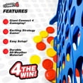 thumbnail image 3 of Giant Connect 4: Hasbro's Original Connect4 Game Super-Sized - 46.5 inch, 3 of 8
