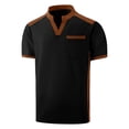 thumbnail image 4 of Men’s Waffle Henley Shirts, Long Sleeve Button Tops V-Neck Sports Casual Basic T-Shirts Lightweight Knit Pullover Black M, 4 of 9