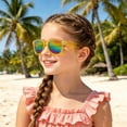 thumbnail image 2 of HEVRJEWJD Glasses for Kids Baby Milin Sun Glasses Safe Polycarbonate Lightweight Frame Design for Leisure Use Yellow 3-8 Years, 2 of 4