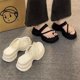 thumbnail image 2 of Zapatillas de mujer de tendencia Advanced Sense de 6 cm, suela gruesa, moda para el hogar, antideslizantes, sandalias para mujer, cómodas para verano, 2 of 6