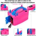 thumbnail image 4 of Balloon Pump,117 PCS Electric Balloon Blower 110V 600W Portable Dual Nozzles Electric Balloon Pump with 12 ft Table Balloon Arch Kit Electric Balloon Air Pump Electric Balloon Inflator with 60 PCS, 4 of 7
