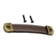 thumbnail image 3 of Tiradores de armario de PU para equipaje, correas de repuesto para accesorios de viaje Marrón, 3 of 9
