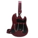 thumbnail image 2 of Forma de guitarra bolso de cuerpo cruzado Bolso de hombro para mujeres únicos para el cumpleaños de al aire libre Rojo, 2 of 8