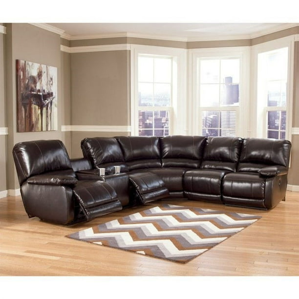 Ashley Furniture Capote Leather Power, Ashley Furniture Leather Sectional Sleeper Sofa