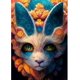 thumbnail image 1 of (30x40cm, Chat Rveur Grandes Oreilles) Peinture Diamant 5d, Peinture Diamant Chat Rveur, Broderie Diamant Complte, Peinture Diamant Chat, Kit De, 1 of 5