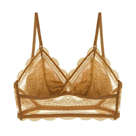 

Women Ladies Backless Bra Lace Deep U Low Back Bralette Brassiere Seamless Underwear