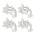 thumbnail image 1 of Pontoon Boat Replacement Door Latches, 4 Set ABS Universal  Pontoon Boat Gate Latch Replacement Kit 1 To 1.25in  For Left For RV, 1 of 8