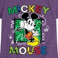 thumbnail image 3 of Disney - Mickey Mouse Cartoon Pop - Toddler & Youth Girls Short Sleeve Graphic T-Shirt, 3 of 5