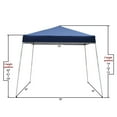 thumbnail image 7 of Winado 8' x 8' Pop Up Canopy Tent Portable Coated Outdoor Garden with Carry Bag Blue, 7 of 7