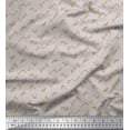 thumbnail image 1 of Soimoi Cotton Duck Fabric Artistic Leaves Print Fabric by The Yard 56 Inch Wide, 1 of 3