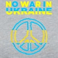 thumbnail image 3 of CafePress - No War In Ukraine Support Amer Long Sleeve T Shirt - Womens Baseball Tee, 3 of 4