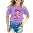 thumbnail image 1 of Toddler Girls T Shirts Short Sleeve Prints Tops Shirts for Kids Size 1-2T, 1 of 4