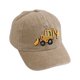 thumbnail image 1 of Gorra de béisbol con diseño de excavadora para niños pequeños, ajustable y bordada, ideal como regalo para hermano mayor., 1 of 7