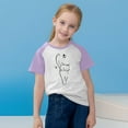 thumbnail image 3 of RXIRUCGD 2025 Vêtements d'Été pour Enfants Tout-Petits Garçons Filles Mode Mignon Col Rond Imprimé Manches Courtes Haut, 3 of 7
