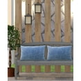 thumbnail image 3 of Linden Street Solid Velvet Embroidered Decorative Pillow, 14"x24", 3 of 3