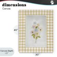 thumbnail image 4 of Stupell Industries Cottage Soft Gingham Flowers Canvas Art, 30 x 40, by Arlington Prints, 4 of 8