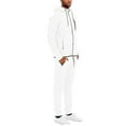 thumbnail image 2 of Weiv Performance Plus Men's Adult Tech Suit Matching Track Suit Zippered Jacket and Joggers, Hooded, Athletic Fit, 2 of 5