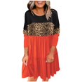 thumbnail image 3 of SZXZYGS Robes pour Femmes Printemps Pâques Mode Femme Décontractée Col Rond Manches Longues Bretelle Dos Ouvert Robe Aguichant à Imprimé 2024, 3 of 3