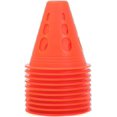 thumbnail image 1 of 10Pcs Skating Marker Cones Training Cones Colourful Windproof Training Agility Marker Cones for Roller Skating Practice, 1 of 7