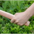 thumbnail image 3 of Pequeña azada de jardín azada de mano azada botánica azada de una mano azada de jardín azada con mango de madera herramienta de jardín, mango de madera de tres puntas, 3 of 3