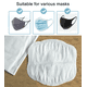 thumbnail image 5 of Filtro protector filtro 3 capas filtros antineblina reemplazables para filtro de respiración inserto no tejido, embalaje independiente, 5 of 8