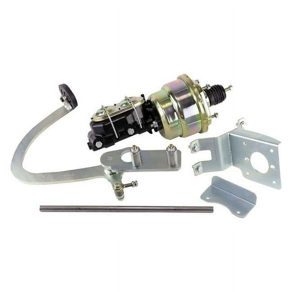 Master Power Brakes PA1506KPO-1 1 in. Bore Power Brake Conversion Kit with Automatic or Manual Transmission for 1949-1951 Ford Car