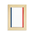 thumbnail image 1 of Francia bandera nacional Europa país Unbranded Escritorio de madera Arte Pintura 5x7 pies Marco de foto, 1 of 4