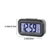 thumbnail image 3 of Reloj electrónico digital con pantalla LED, pantalla digital estéreo, alarma de repetición, conmutación 12/24H, cuenta regresiva, pantalla 3D, avance/cuenta regresiva, negro, 3 of 8
