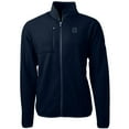 thumbnail image 2 of Men's Cutter & Buck Navy Georgetown Hoyas Cascade Eco Sherpa Fleece Full-Zip Jacket, 2 of 3