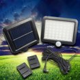 thumbnail image 3 of Luz solar de pared con paneles solares, 56 luces LED con energía solar para porche, valla, Patio, terraza, 3 of 5