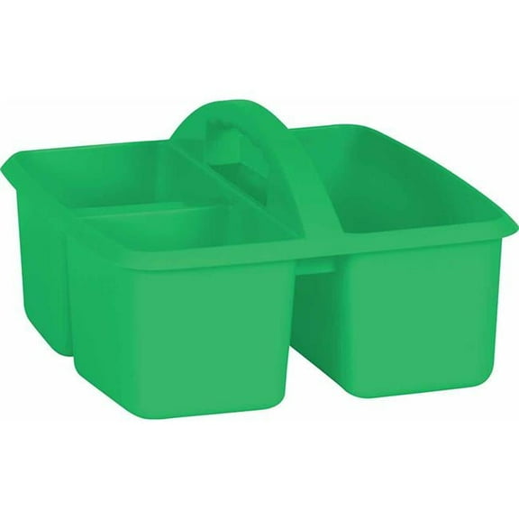 Teacher Created Resources  Green Plastic Storage Caddy - 6 Each