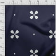 thumbnail image 3 of oneOone Cotton Poplin Navy Blue Fabric Block Sewing Craft Projects Fabric Prints By Yard 42 Inch Wide, 3 of 6