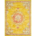 thumbnail image 1 of Unique Loom Penrose Centre Médaillon Tapis9' x 12' Rectangle Or/rouge, 1 of 1