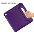 thumbnail image 3 of iPad 9th Generation 10.2-inch Case,with Screen Protector Dteck Shockproof EVA Foam Kids Friendly Handle Kickstand Case for iPad 8th Gen 10.2" Lightweight Protector iPad 7th Gen 2019 Cover,Purple, 3 of 5