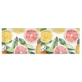 thumbnail image 6 of Yayeee Kitchen Valance Rod Pocket 54" x 18" Living Room Window Curtain, Candy Grapefruit, 6 of 6