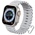 thumbnail image 1 of Correa para Apple Watch de Silicon, compatible con 42 mm / 44 mm / 45 mm / 49 mm. Modelo Ocean (Color Liso)., 1 of 3