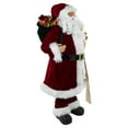 thumbnail image 3 of Northlight Santa Claus with Naughty or Nice List Christmas Figure - 36", 3 of 5