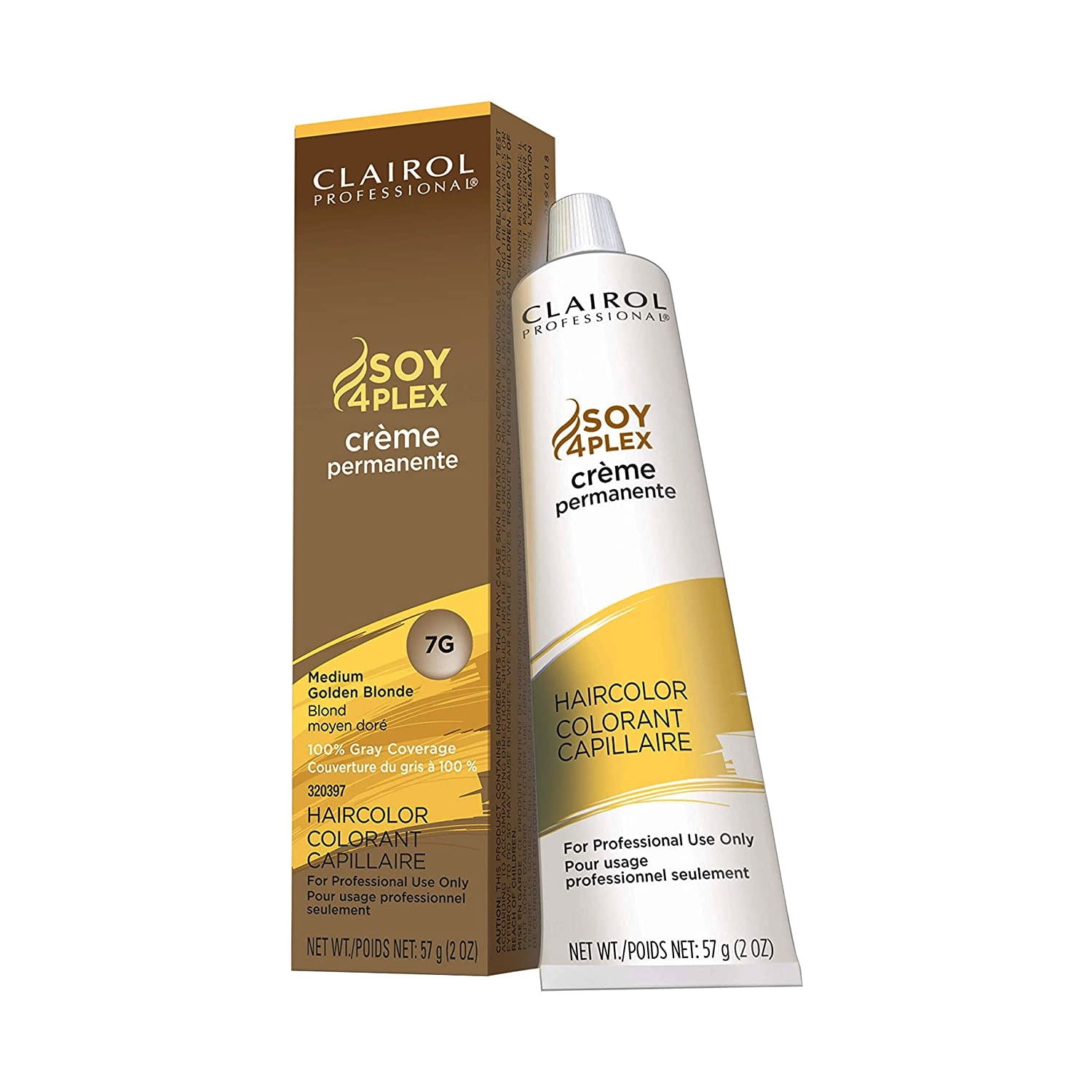 Clairol Creme Perm 7G Med Golden Blonde 2 Oz.,12 packs