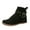 Black, variant on Women's Ankle Boots Low Heel, Lace up Fashion Combat Booties Slip On Elastic Dressy Shoes Fall Winter Ankle Boots (6.5,Black)