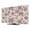 Pink, Mauve, Cream, variant on Indoor Elastic TV Cover, Sage Green Rose Dust Proof TV Screen Slipcover Protection, Farmhouse Vintage Botanical Floral Burlap Stretch Waterproof Monitor Fitted 24" TV Covers for Inside