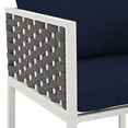 thumbnail image 4 of Modway Stance Outdoor Patio Aluminum Dining Armchair, Multiple Colors, 4 of 6