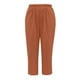 thumbnail image 4 of Pantalones jogger de cintura alta con estampado de calabazas para mujer - Pantalones deportivos ajustados con bolsillos, 4 of 5