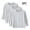 Gray, variant on Boys Long Sleeve Tops, Soft Pullover Cotton 3 Pieces Kids Undershirts Multicolor Size 1-15T